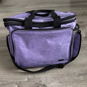 Teamoy Crochet Knitting Bag Yarn Tote Organizer